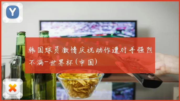 韩国球员激情庆祝动作遭对手强烈不满-世界杯(中国)